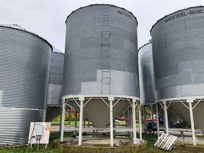 Westeel +/- 5500 bu 8 Ring Hopper Pojemnik na ziarno