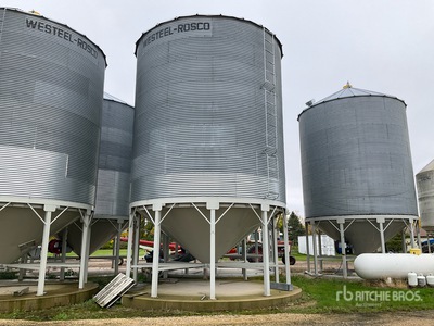 Westeel +/- 5500 bu 8 Ring Hopper Pojemnik na ziarno