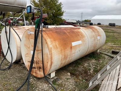 1999 Westeel 1000 gal Skid Mounted Steel Diesel Zbiornik paliwa