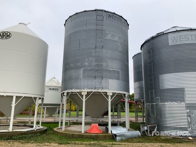 Westeel +/- 5500 bu 8 Ring Hopper Pojemnik na ziarno
