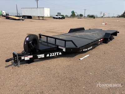 2026 Industrias America 227T 22 ft T/A Tilt Deck Trailer