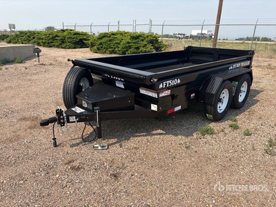 2026 Industrias America FT510 10 ft T/A Dump Utility Trailer