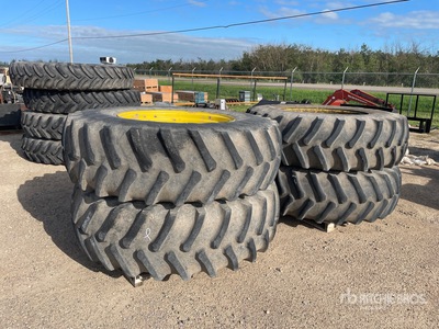 Quantity of (4) 520/85R38 Sprayer Tires