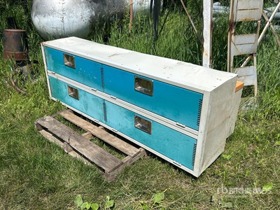 Quantity of (2) Steel Drawer Cabinet Divers - Magasin, entrepôt, consommateur