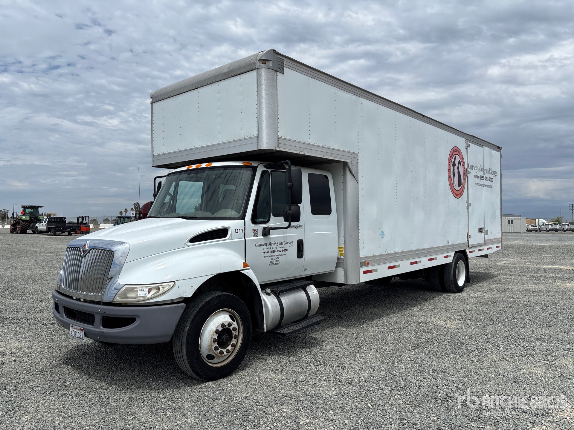 2012 International 4300 SBA 4x2 Van Truck