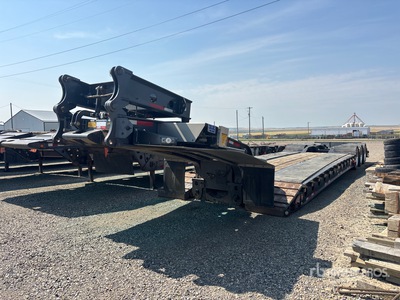 2024 Gerrys KLH207 Tri/A Removable Gooseneck Lowboy Trailer