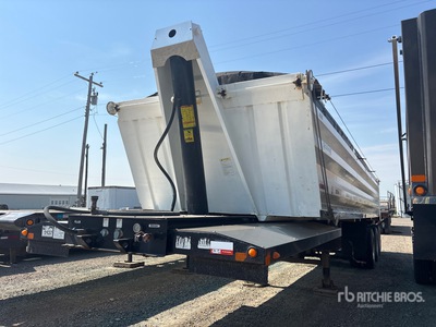 2015 Ridgemar 35 ft Tri/A End Dump Trailer