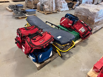 Quantity of Medical Bags/Extrication Devices/Stretcher