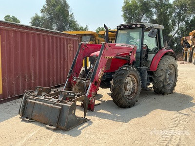 2013 Massey Ferguson 5460 4WD Tractor (Inoperable)