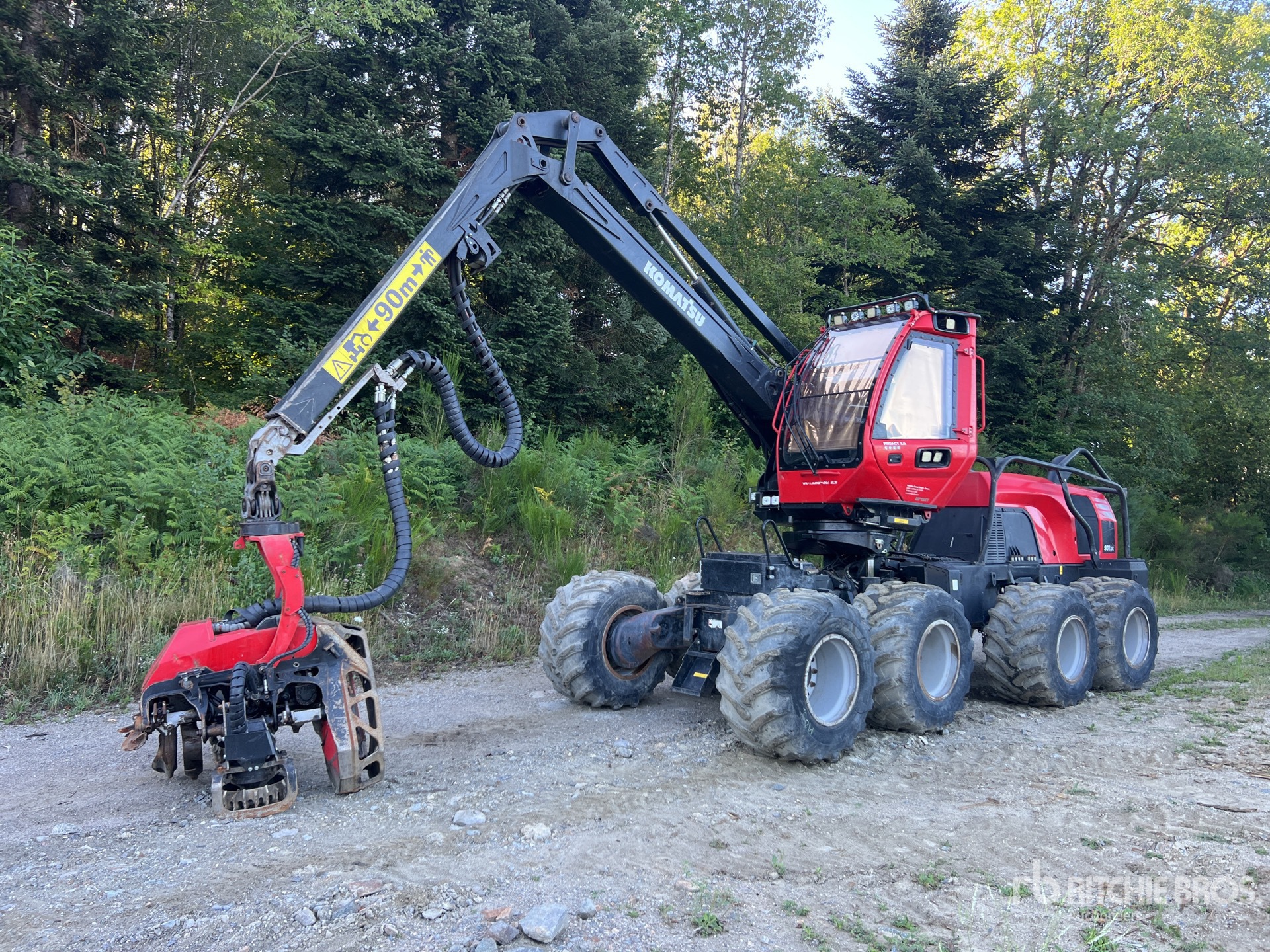 2018 Komatsu XH931XC-2 Abatteuse Forestiere Wheel Harvester