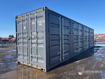 2025 40 ft High Cube Multi-Door Storage Container