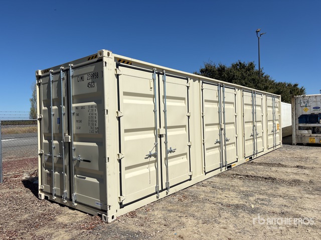 2026 40 ft High Cube Multi-Door Storage Container (Unused)