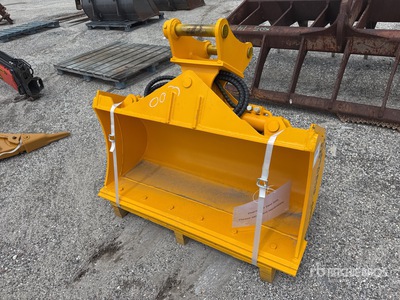 2026 LYALS ALSEAB08 48 in Angle Excavator Bucket - Fits Cat 308 (Unused)