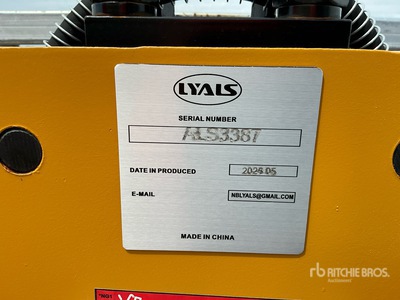 2026 LYALS ALS680 Skid Steer Post Driver (Unused)