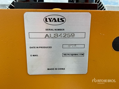 2026 LYALS ALS680 Skid Steer Post Driver (Unused)