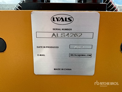 2026 LYALS ALS680 Skid Steer Post Driver (Unused)