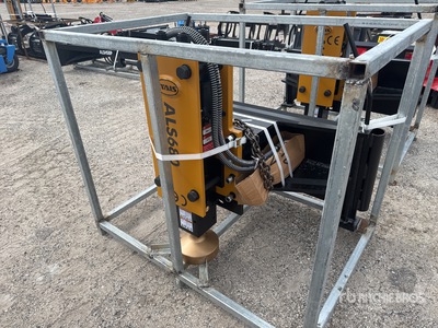 2026 LYALS ALS680 Skid Steer Post Driver (Unused)