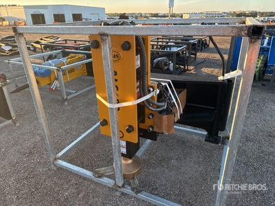 2026 LYALS ALS680 48 in Skid Steer Post Driver (Unused)
