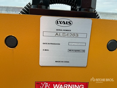 2026 LYALS ALS680 Skid Steer Post Driver (Unused)