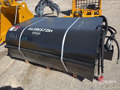 2026 LYALS ALSSBS 72 in Skid Steer Sweeper (Unused)
