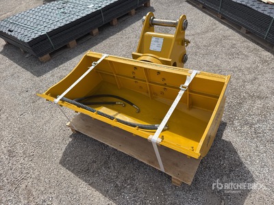 2026 LYALS ALSERB08 48 in Rolate Excavator Bucket - Fits Cat 308 (Unused)