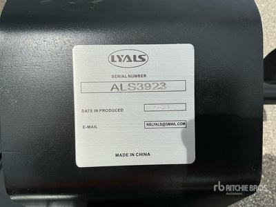 2026 LYALS ALSST Skid Steer Trencher (Unused)