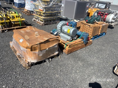 Quantity of (3) Pallets of Electric Motors, Air Bags