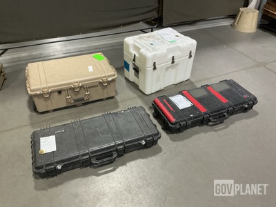 (8) Assorted Storage Cases