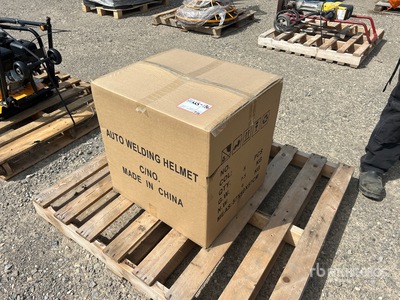 Quantity of (8) Welding Helmets (Unused)