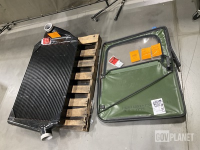 (1) Modine 1E006167 Condenser & (1) HMMWV Humvee Door