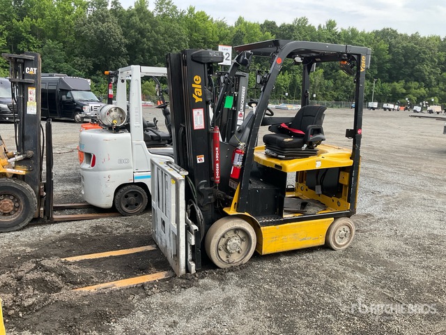 2020 Yale ERC50VG 3500 lb Electric Forklift