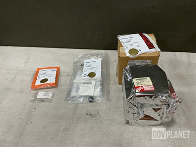 (4) Hub Couplings, (9) Snap Fastener Studs & Assorted Items