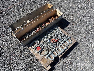 Assortment of Chains & Shackles Divers