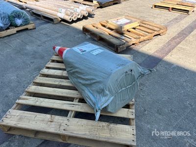 Quantity of (20) Fluorescent Safety Traffic Cones (Unused)