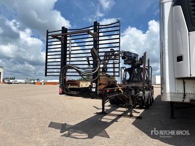Pitts 20 ft Tri/A Short Wood مقطورة جذوع