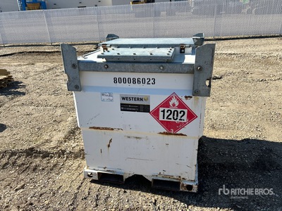 2015 Western 10TCG 1000 L Portable Steel Transcube Zbiornik paliwa