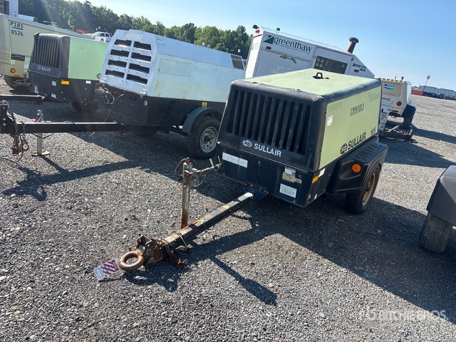 2013 Sullair 185DPQ 185 cfm Mobile Air Compressor