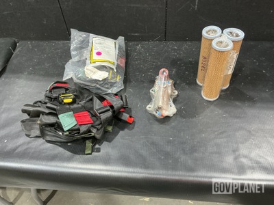 (2) Gunner Restraints, (1) Hydraulic Hand Pump & Assorted Items