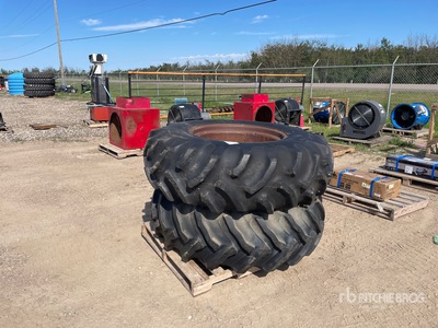 Quantity of (2) 18.4x30 Tires