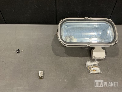 (7) Indicator Lights, (1) Floodlight, (72) Lampholder Bases & Assorted Items