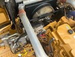 Engine with A/C Compressor