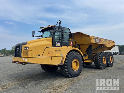 2019 Cat 745-04A Wywrotka przegubowa