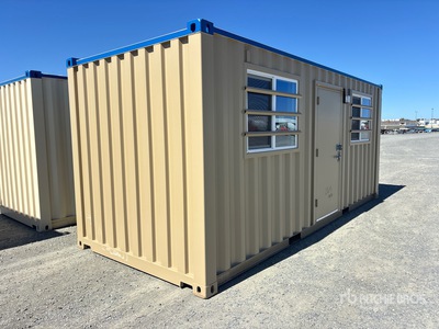2025 20 ft x 8 ft Skid-Mounted مكتب متحرك
