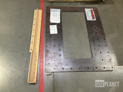 (2) 62201A1025 Brackets & (1) Steel Mounting Plate