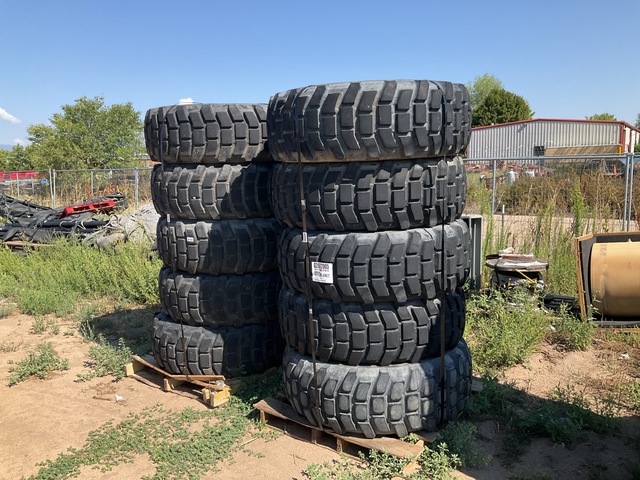 (10) Michelin 15.5/80R20 Tires