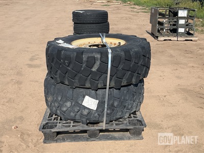 (2) Michelin 395/85R20 Tires w/Wheels