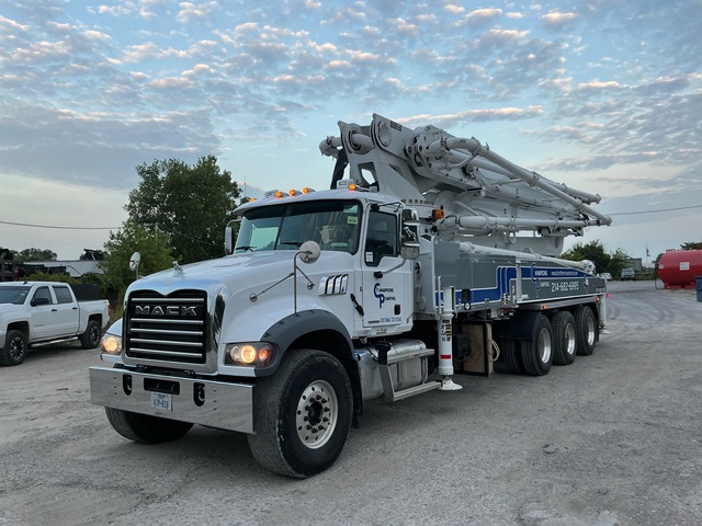 DY 48x-5RZ on 2023 Mack Granite 8x6 Concrete Pump Truck DY 48x-5RZ on 2023 Mack Granite 8x6 Concrete Pump Truck