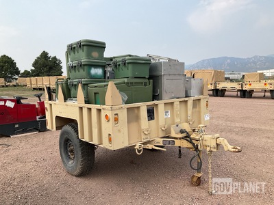 2013 Schutt M1101 Cargo Trailer w/Assorted Kitchen Supplies