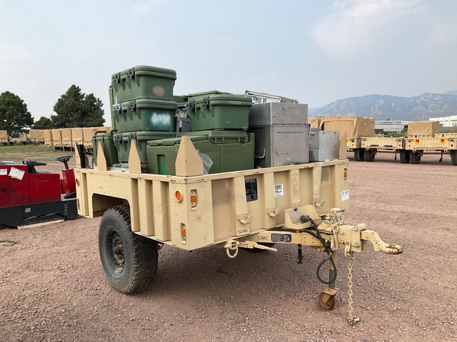 2013 Schutt M1101 Cargo Trailer w/Assorted Kitchen Supplies
