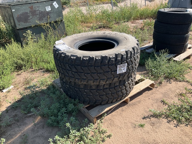 (2) Goodyear 395/85R20 Tires